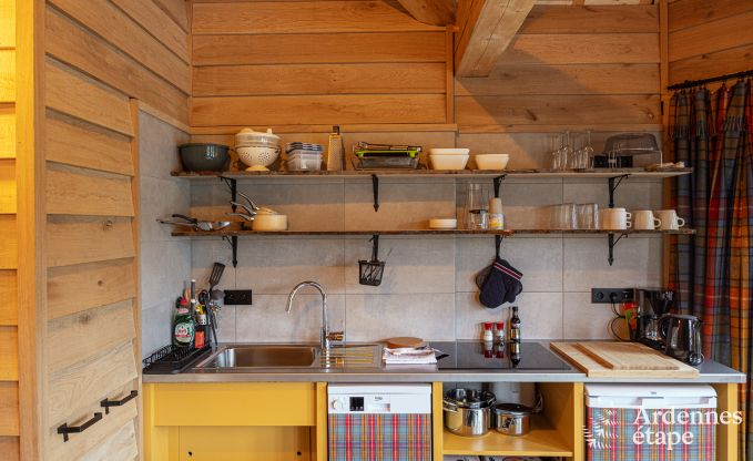 Einzigartiger Aufenthalt in den Ardennen: Komfortables Pfahlhaus f�r 5 Personen in Vencimont