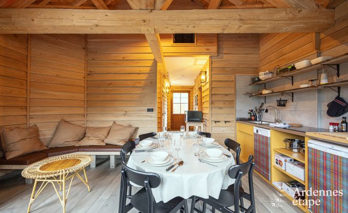 Einzigartiger Aufenthalt in den Ardennen: Komfortables Pfahlhaus f�r 5 Personen in Vencimont