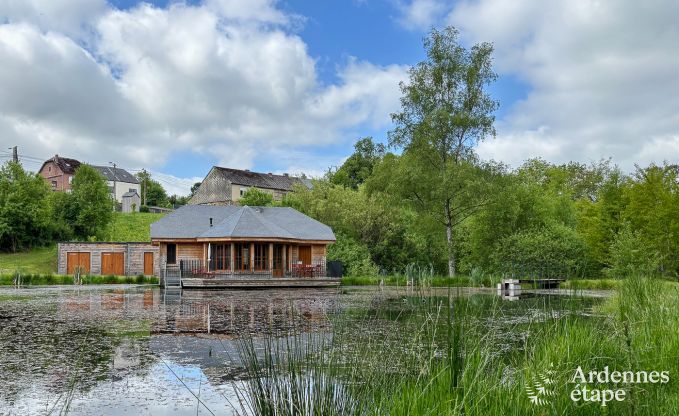 Einzigartiger Aufenthalt in den Ardennen: Komfortables Pfahlhaus f�r 5 Personen in Vencimont