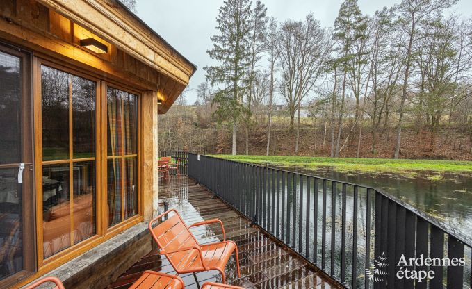 Einzigartiger Aufenthalt in den Ardennen: Komfortables Pfahlhaus f�r 5 Personen in Vencimont