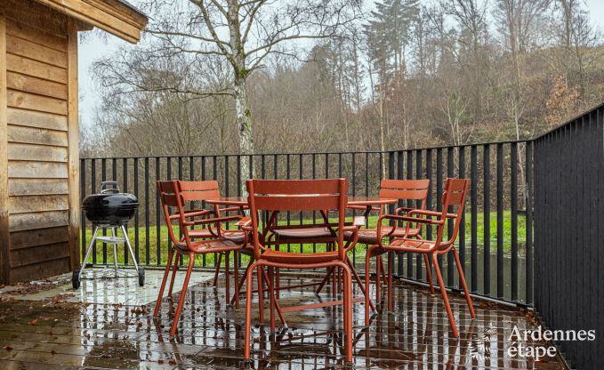 Einzigartiger Aufenthalt in den Ardennen: Komfortables Pfahlhaus f�r 5 Personen in Vencimont