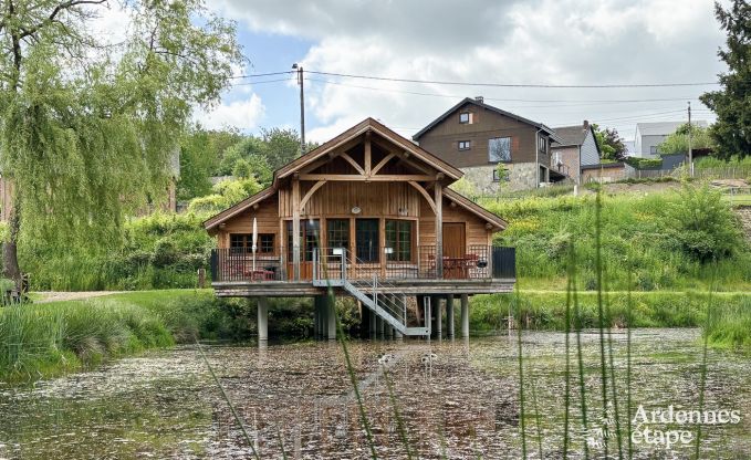 Unvergesslicher Aufenthalt in Vencimont: Ferienhaus f�r 4 Personen in den Ardennen, Komfort und Entspannung am Wasser