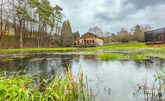 Au�ergew�hnliches Pfahlhaus als Ferienhaus in Vencimont