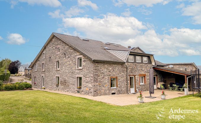 Ferienhaus Vielsalm 9 Pers. Ardennen Wellness