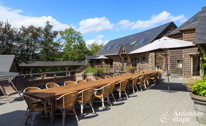 Ferienhaus Vielsalm 28 Pers. Ardennen Wellness