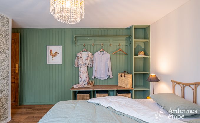 Familienaufenthalt in Vielsalm: charmantes Haus fr 6 Personen mit privatem Garten im Herzen der Ardennen