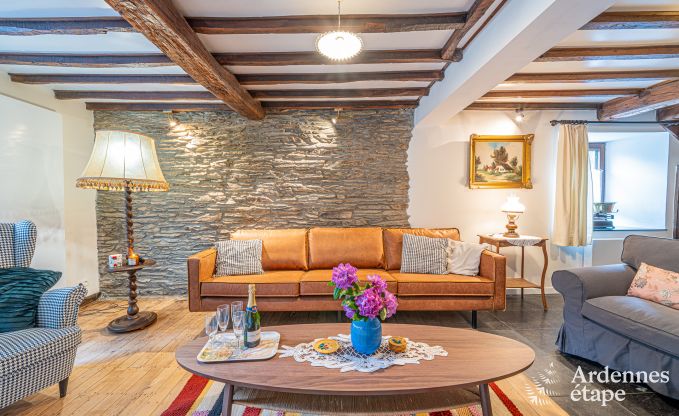 Familienaufenthalt in Vielsalm: charmantes Haus fr 6 Personen mit privatem Garten im Herzen der Ardennen