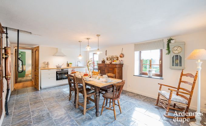 Familienaufenthalt in Vielsalm: charmantes Haus fr 6 Personen mit privatem Garten im Herzen der Ardennen