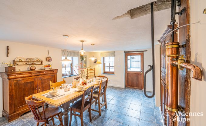Familienaufenthalt in Vielsalm: charmantes Haus fr 6 Personen mit privatem Garten im Herzen der Ardennen
