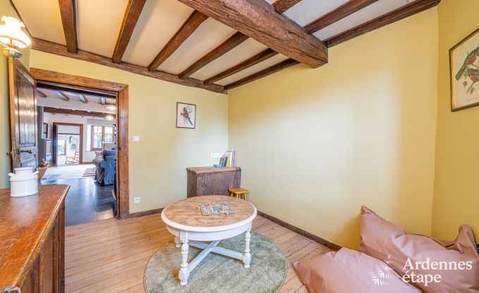 Familienaufenthalt in Vielsalm: charmantes Haus fr 6 Personen mit privatem Garten im Herzen der Ardennen