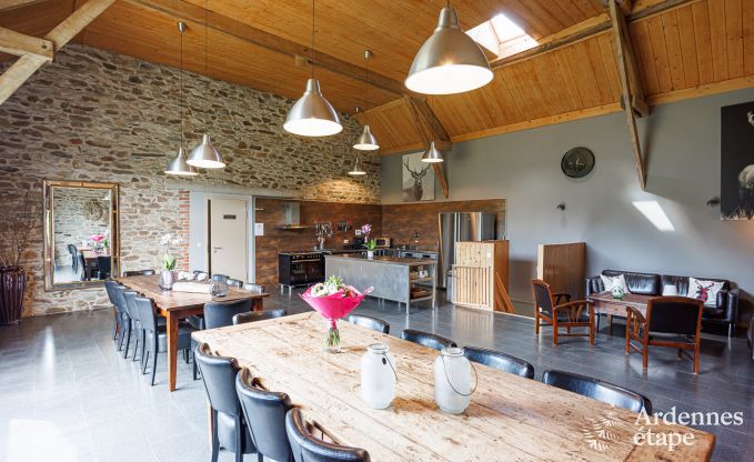 Ferienhaus Vielsalm 20 Pers. Ardennen Wellness