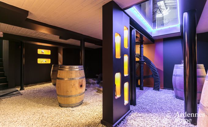 Ferienhaus Vielsalm 30 Pers. Ardennen Schwimmbad Wellness Behinderten gerecht