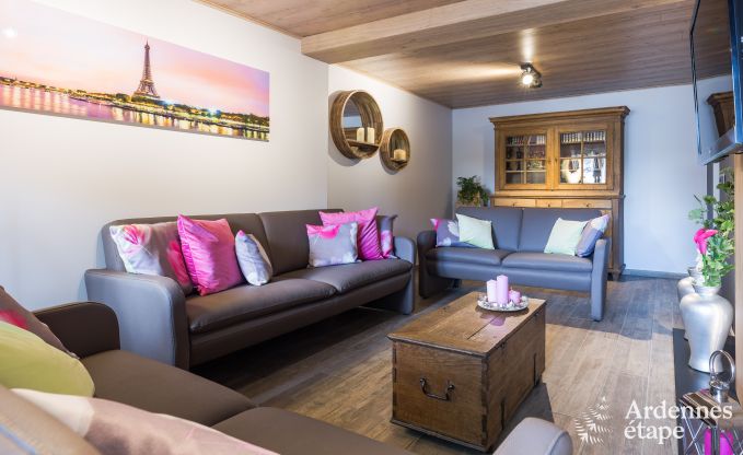 Ferienhaus Vielsalm 9 Pers. Ardennen Wellness