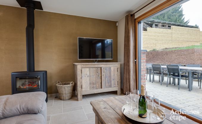 Ferienhaus Vielsalm 6 Pers. + 2 Babys Ardennen Wellness