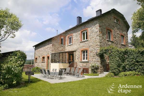 Ferienhaus Vielsalm 12 Pers. Ardennen Wellness