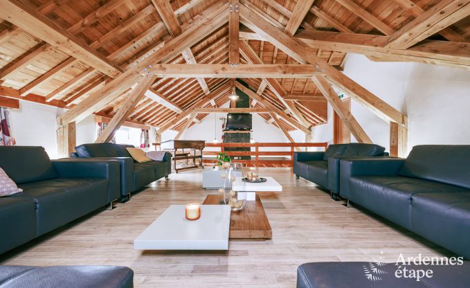 Ferienhaus Vielsalm 26 Pers. Ardennen Schwimmbad Wellness Behinderten gerecht