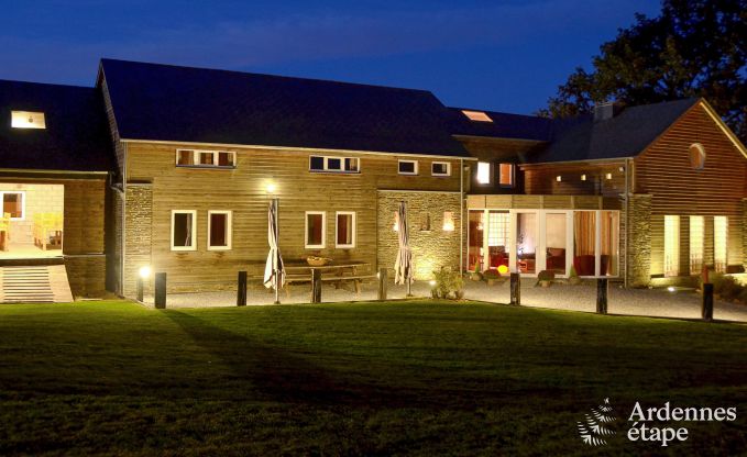 Ferienhaus Vielsalm 26 Pers. Ardennen Schwimmbad Wellness Behinderten gerecht