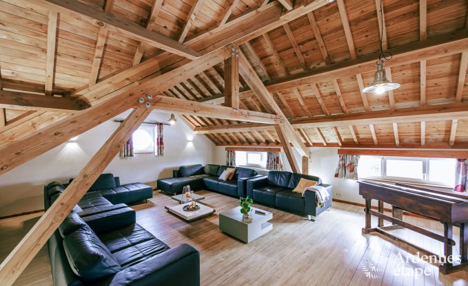 Ferienhaus Vielsalm 26 Pers. Ardennen Schwimmbad Wellness Behinderten gerecht