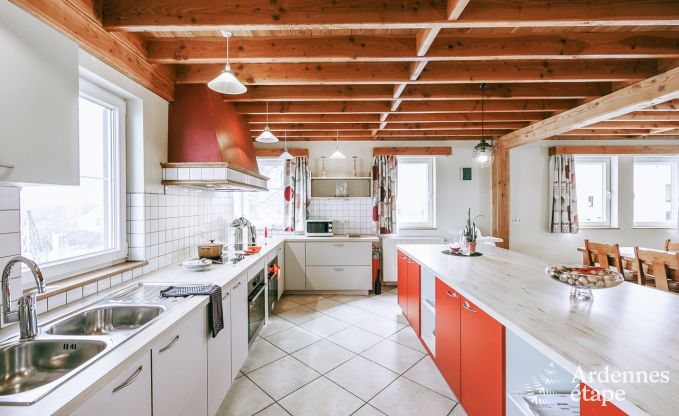 Ferienhaus Vielsalm 26 Pers. Ardennen Schwimmbad Wellness Behinderten gerecht