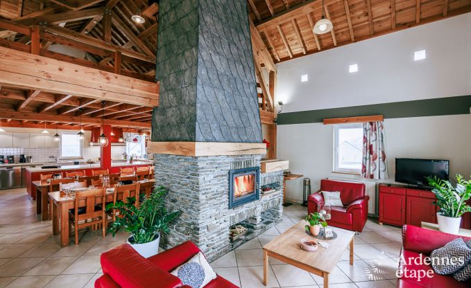 Ferienhaus Vielsalm 26 Pers. Ardennen Schwimmbad Wellness Behinderten gerecht