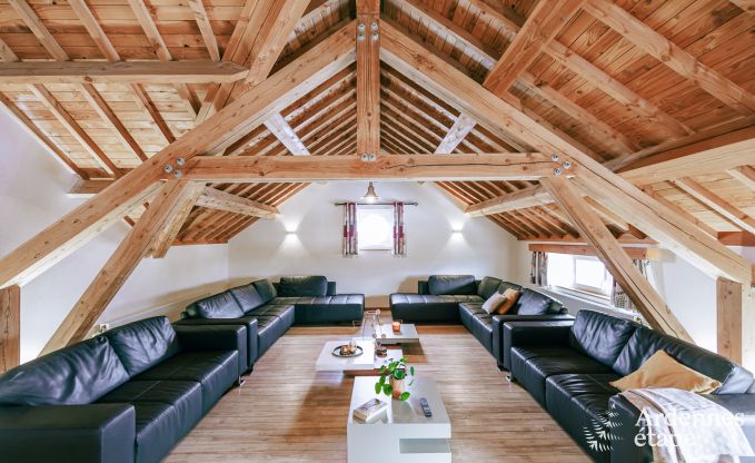 Ferienhaus Vielsalm 26 Pers. Ardennen Schwimmbad Wellness Behinderten gerecht