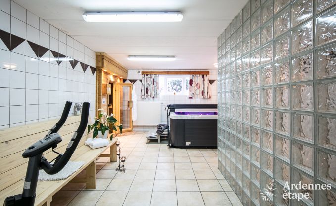 Ferienhaus Vielsalm 26 Pers. Ardennen Schwimmbad Wellness Behinderten gerecht