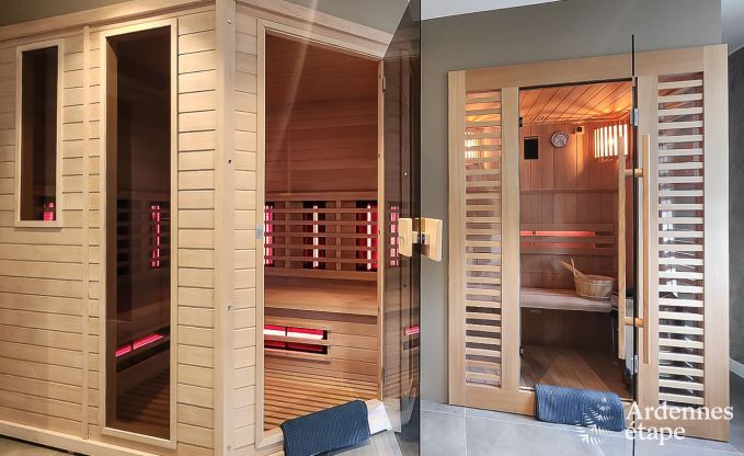 Groe Luxusvilla Vielsalm 26 Pers. Ardennen Wellness