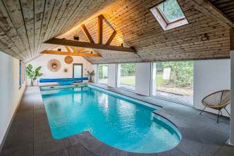 Luxusvilla in Vielsalm fr 20 Personen mit 7 Schlafzimmern, Hallenbad und Sauna