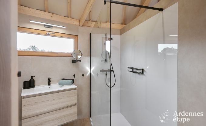 Einzigartige Jurte fr 2 Personen in Vielsalm mit modernem Badezimmer, Privatgarten und Fahrradabstellplatz