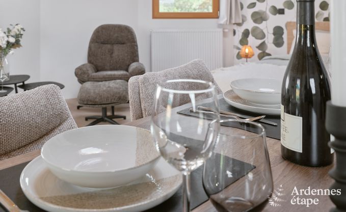 Einzigartige Jurte fr 2 Personen in Vielsalm mit modernem Badezimmer, Privatgarten und Fahrradabstellplatz