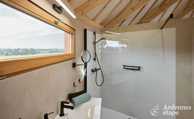 Einzigartige Jurte fr 2 Personen in Vielsalm mit modernem Badezimmer, Privatgarten und Fahrradabstellplatz