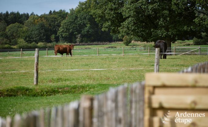 Einzigartige Jurte fr 2 Personen in Vielsalm mit modernem Badezimmer, Privatgarten und Fahrradabstellplatz