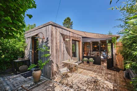 Abgelegenes H�uschen f�r 2 Personen mit privatem Jacuzzi und Garten in Vielsalm