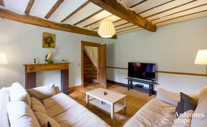 gem�tliches Ferienhaus mit 5 Schlafzimmern, Jacuzzi, Sauna und privatem Garten in Vielsalm Ardennen