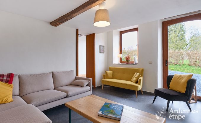 gem�tliches Ferienhaus mit 5 Schlafzimmern, Jacuzzi, Sauna und privatem Garten in Vielsalm Ardennen
