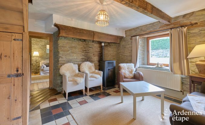 gem�tliches Ferienhaus mit 5 Schlafzimmern, Jacuzzi, Sauna und privatem Garten in Vielsalm Ardennen