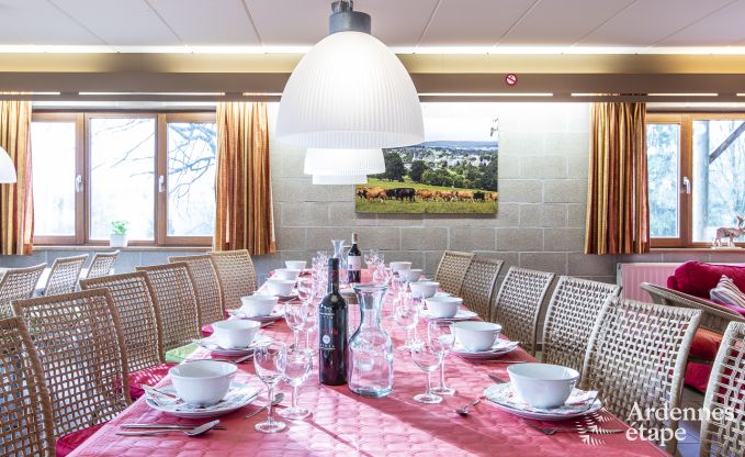 Ger�umiges Ferienhaus in Vielsalm f�r 22 Personen mit 10 Schlafzimmern, Spielzimmer, Sauna und gro�em Garten