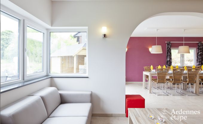 Luxusvilla Vielsalm 17/18 Pers. Ardennen Wellness Behinderten gerecht