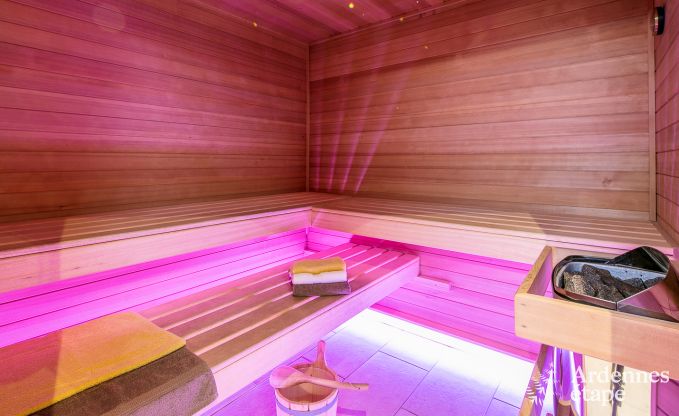 Villa Vielsalm 31 Pers. Ardennen Schwimmbad Wellness Behinderten gerecht