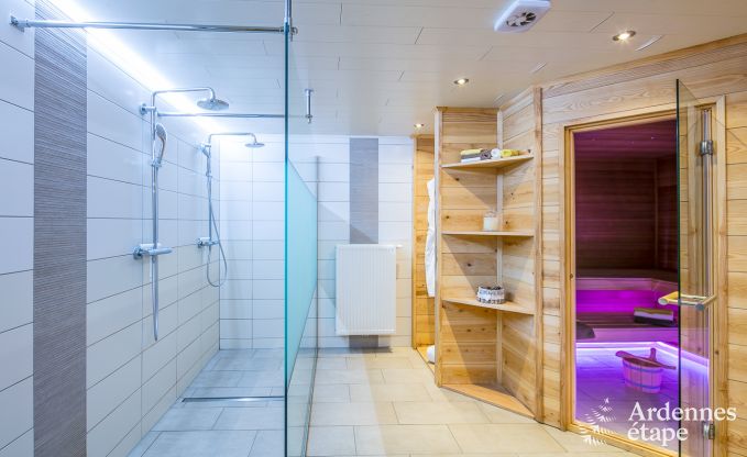 Villa Vielsalm 31 Pers. Ardennen Schwimmbad Wellness Behinderten gerecht