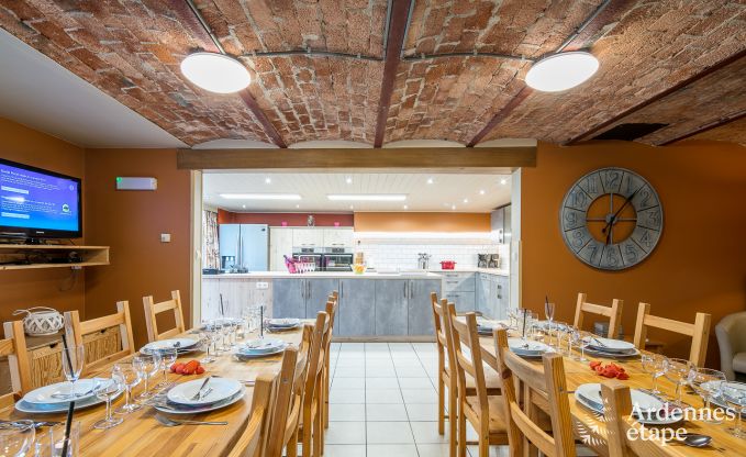 Villa Vielsalm 31 Pers. Ardennen Schwimmbad Wellness Behinderten gerecht