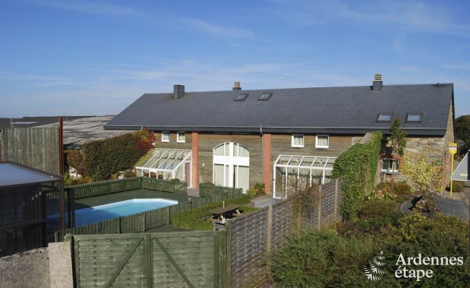 Villa Vielsalm 31 Pers. Ardennen Schwimmbad Wellness Behinderten gerecht