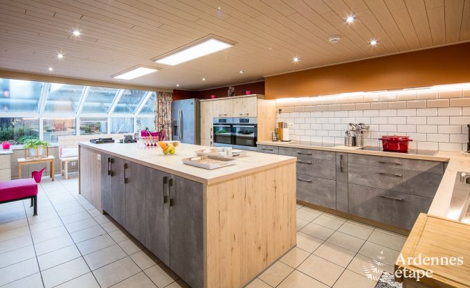 Villa Vielsalm 31 Pers. Ardennen Schwimmbad Wellness Behinderten gerecht