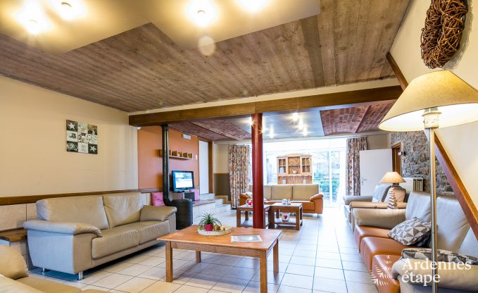 Villa Vielsalm 31 Pers. Ardennen Schwimmbad Wellness Behinderten gerecht