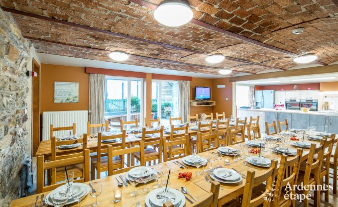 Villa Vielsalm 31 Pers. Ardennen Schwimmbad Wellness Behinderten gerecht