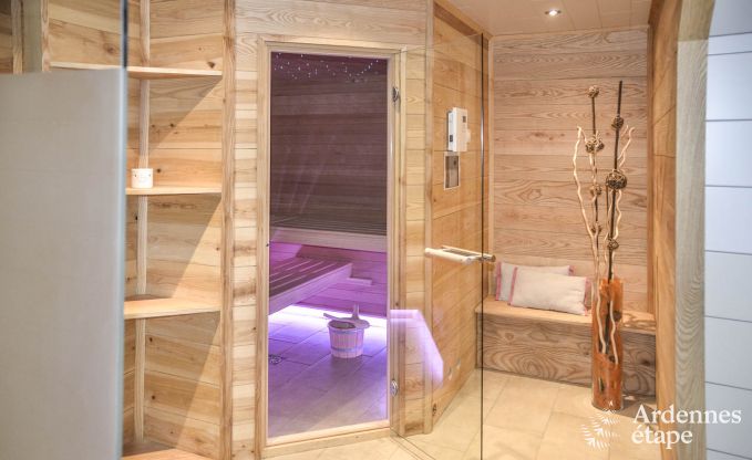 Villa Vielsalm 31 Pers. Ardennen Schwimmbad Wellness Behinderten gerecht