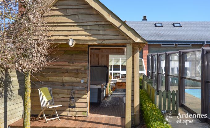 Villa Vielsalm 31 Pers. Ardennen Schwimmbad Wellness Behinderten gerecht