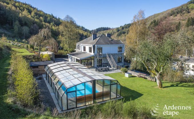 Luxusvilla Vielsalm 21 Pers. Ardennen Schwimmbad Wellness