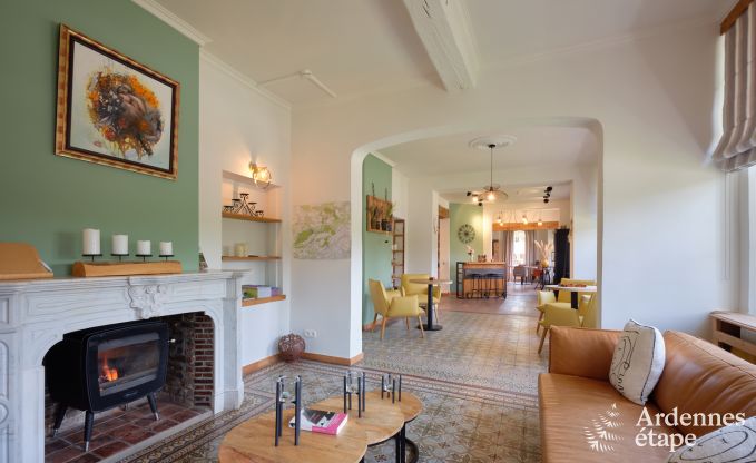 Komfortables Ferienhaus f�r 10 Personen in Villers-en-Fagne mit Sauna und Holzofen