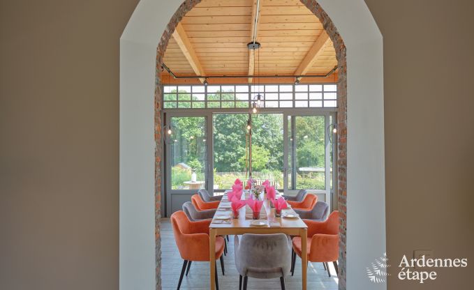 Komfortables Ferienhaus f�r 10 Personen in Villers-en-Fagne mit Sauna und Holzofen